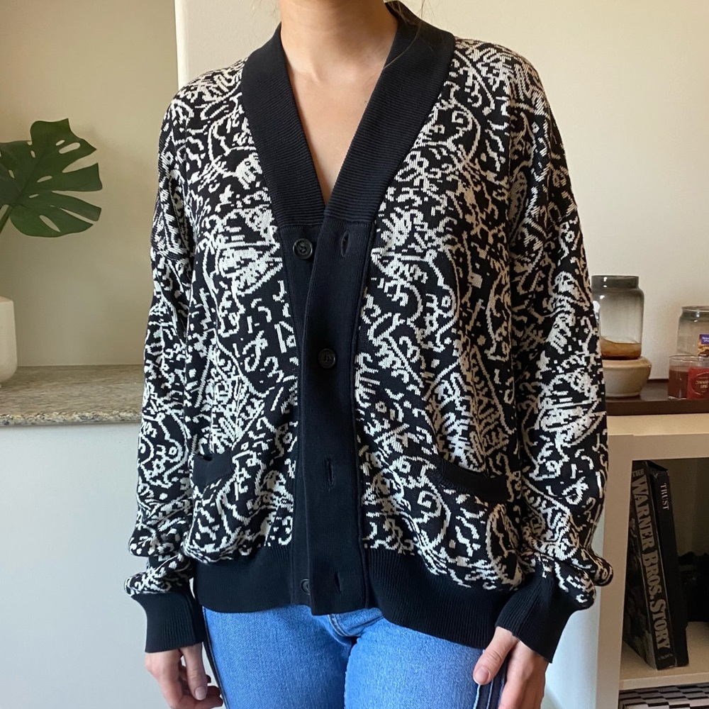 Vintage 90’s Yves Saint Laurent men’s cardigan